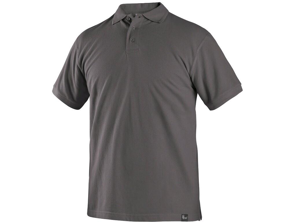Polokošeľa CXS MICHAEL, krátky rukáv, zinková, vel. 3XL
